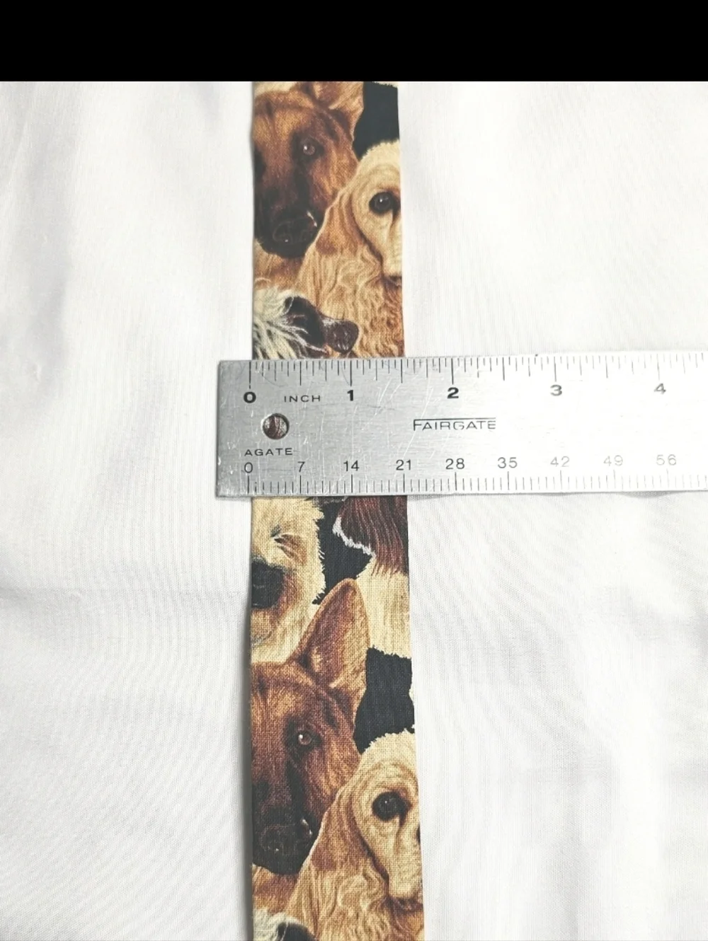 Handmade Unisex Dog Pack Print Brown Stethoscope Sleeve: Washable Cotton Cover